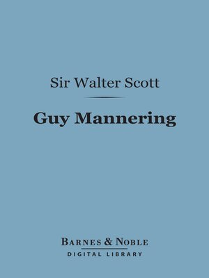 cover image of Guy Mannering (Barnes & Noble Digital Library)